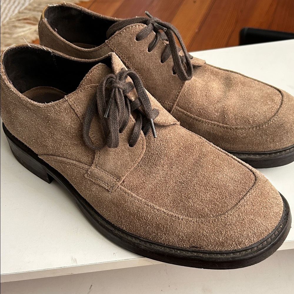 Banana Republic Men's Brown Suede Dress Shoes